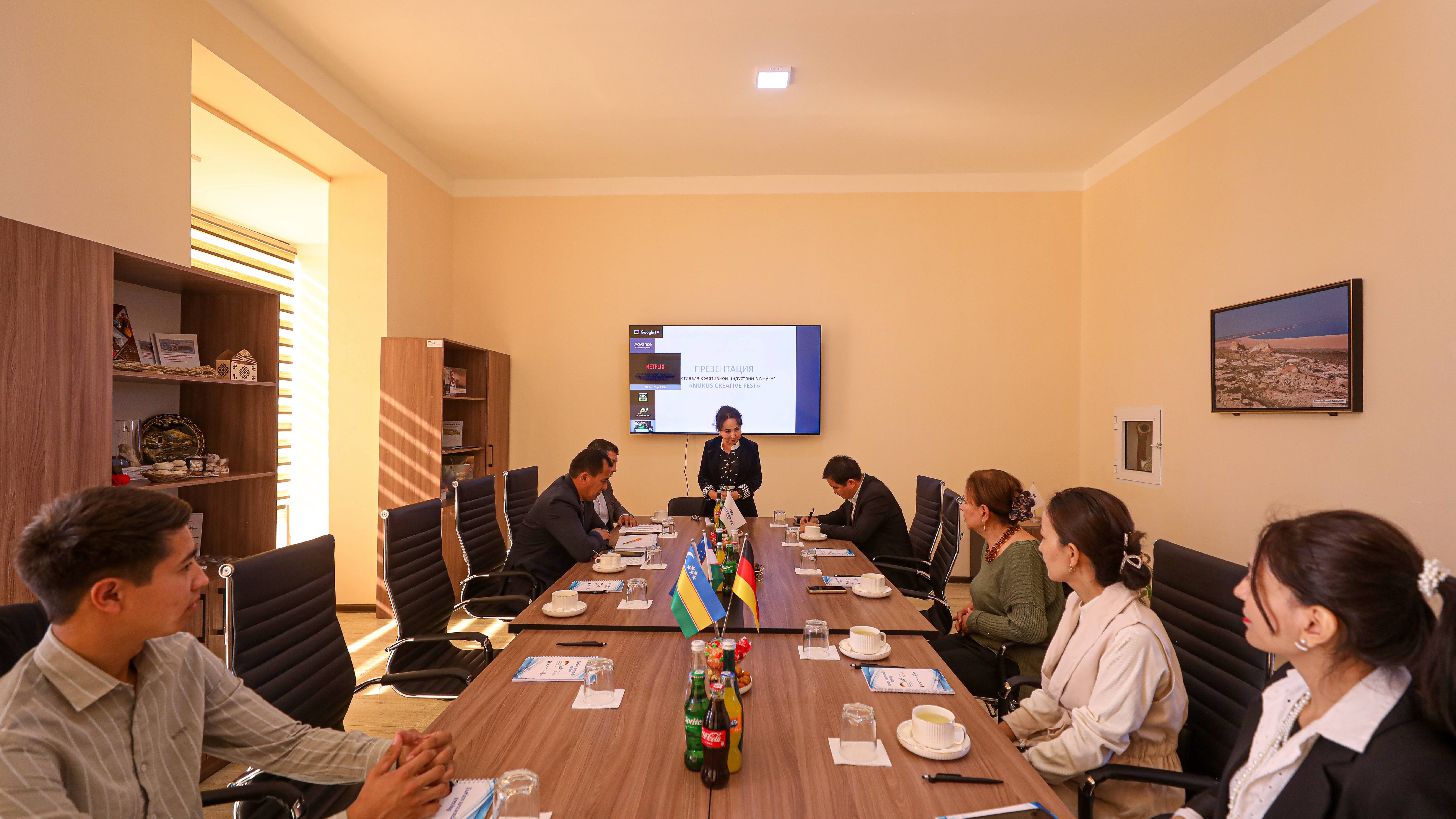 Presentation of the Project "NUKUS CREATIVE FEST"