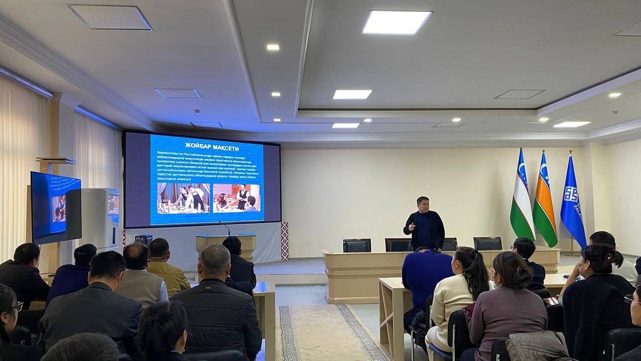 Presentation of the “QR Gastronomic Quality” Project Held in Nukus